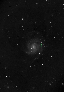 Supernova en M101