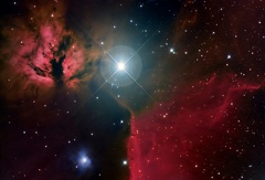 Alnitak y la nebulosa Flama II