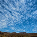Nubes en Death Valley, California