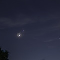 Moon, Venus, Jupiter and Regulus Star