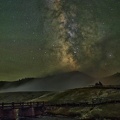 River, Geyser and Milky Way