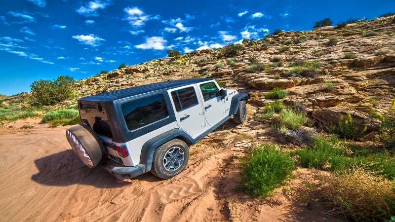 Jeep cerca de Moab, Utah